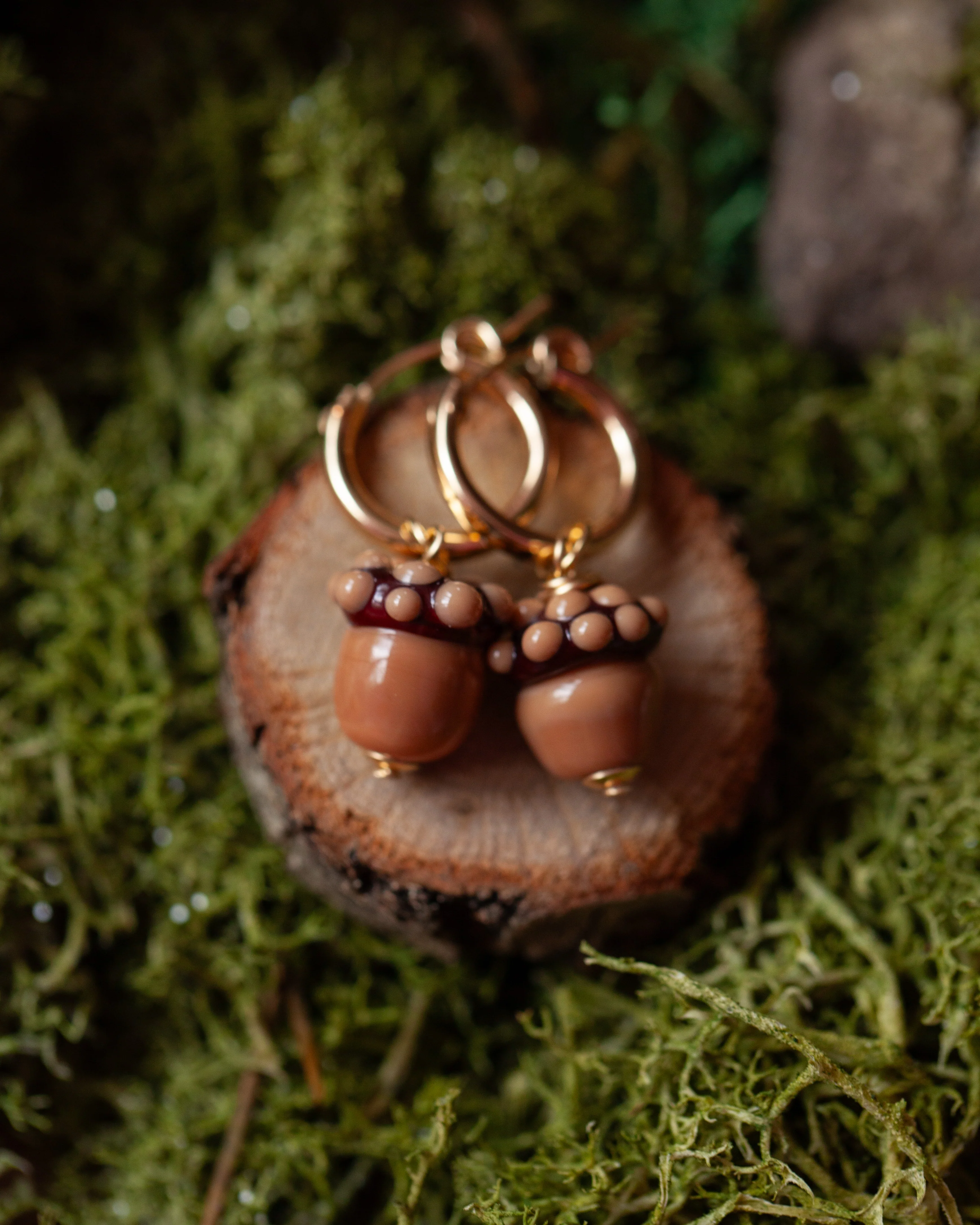 Acorn Earrings
