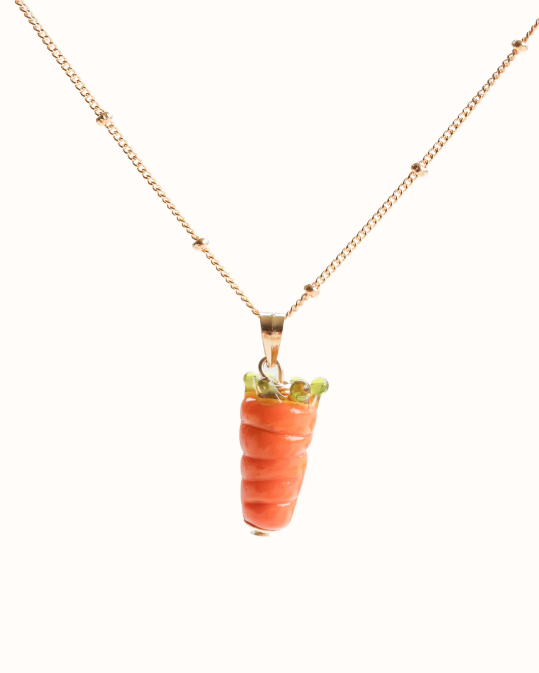 Carrot Charm Necklace