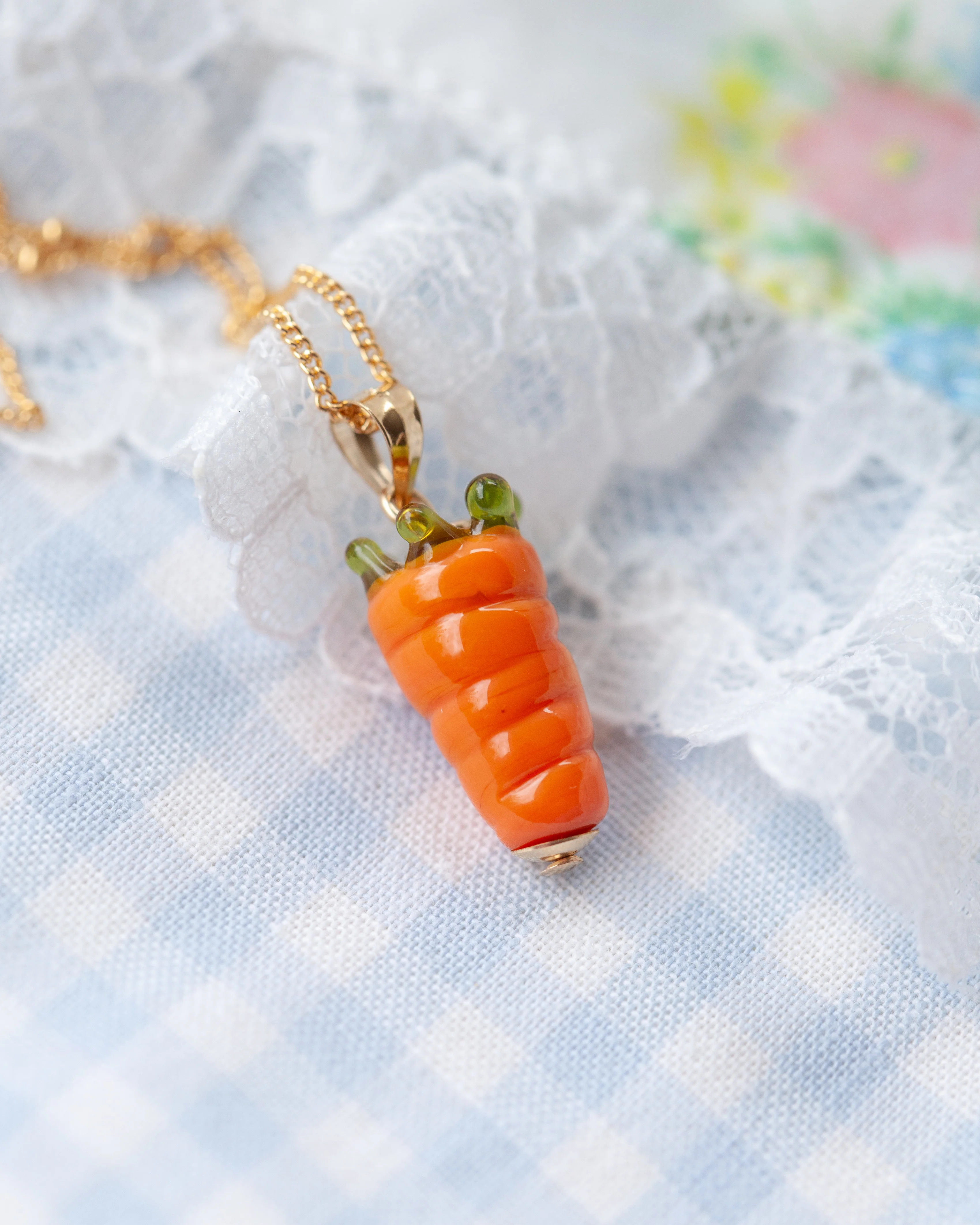 Carrot Charm Necklace - Image 2