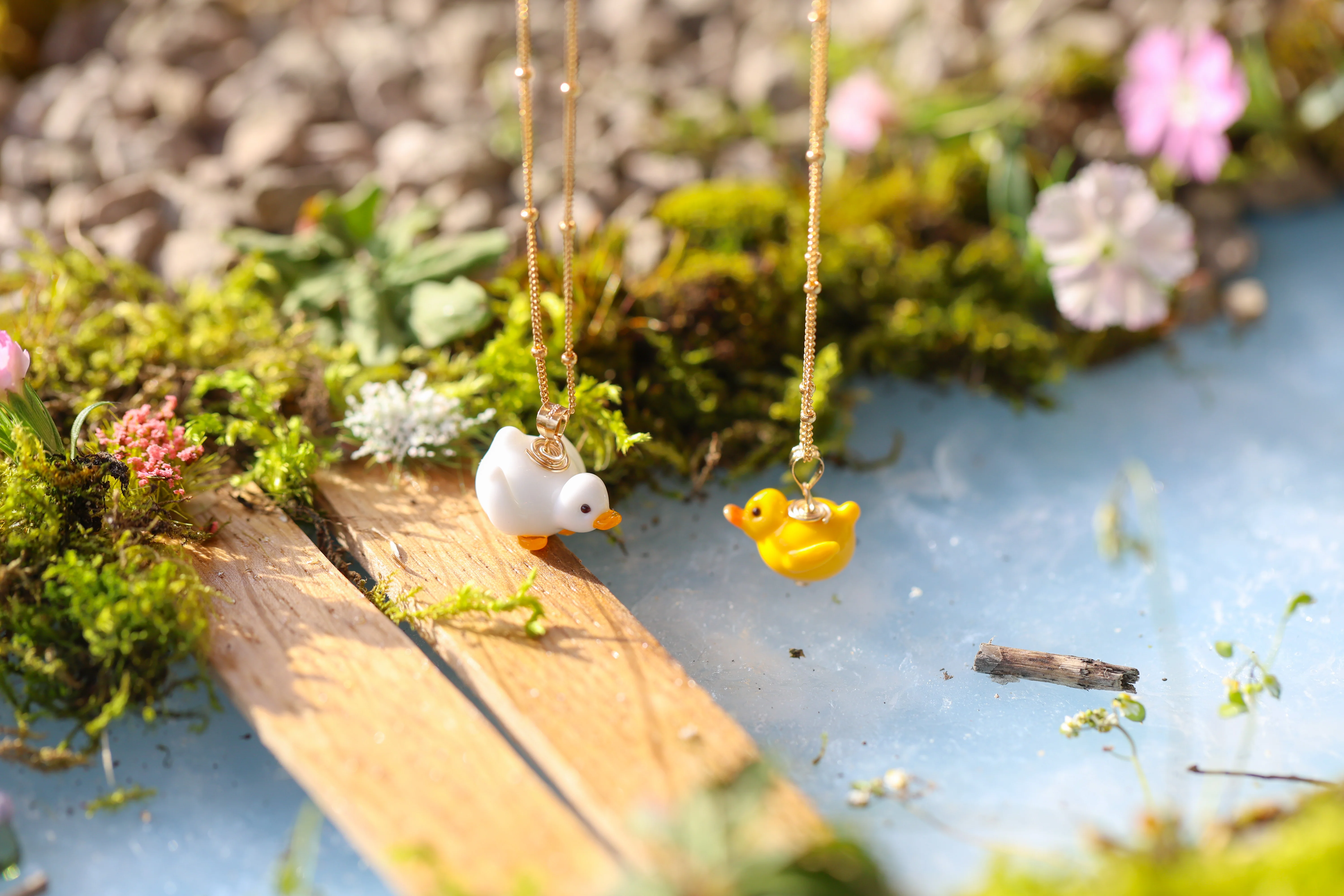 Duckling Charm Necklace