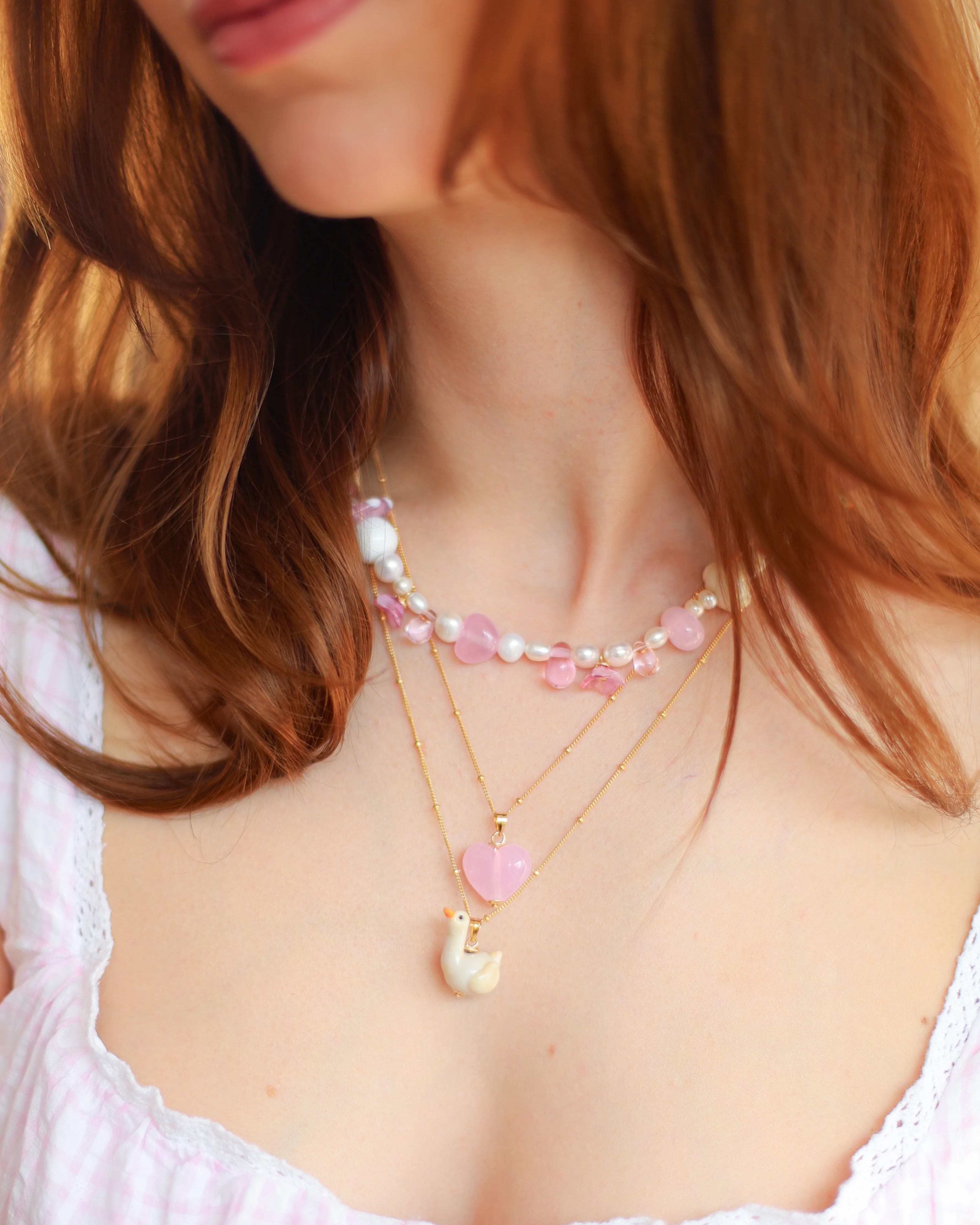 Goose Charm Necklace - Image 3
