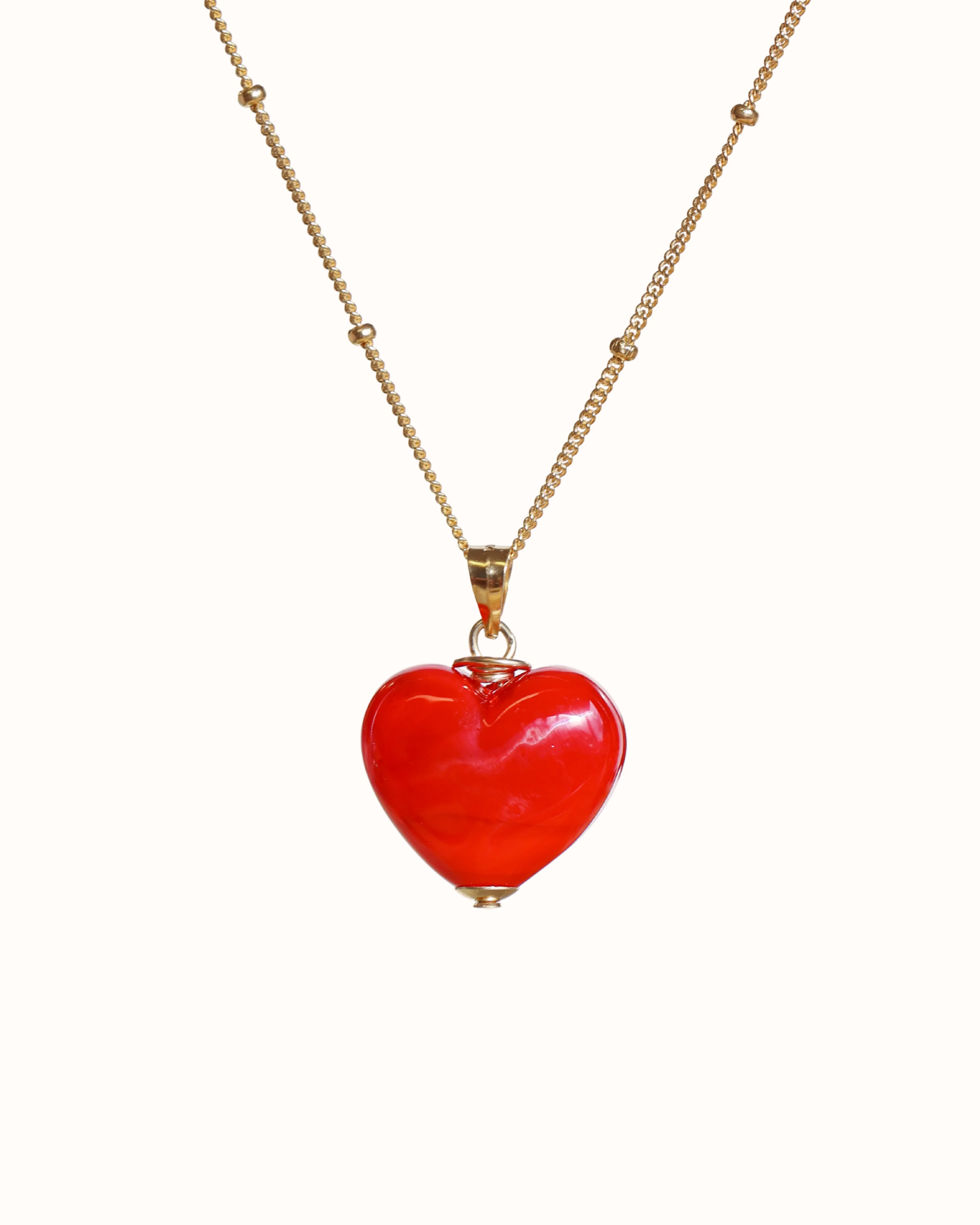 Summer Heart Charm Necklace - Image 9